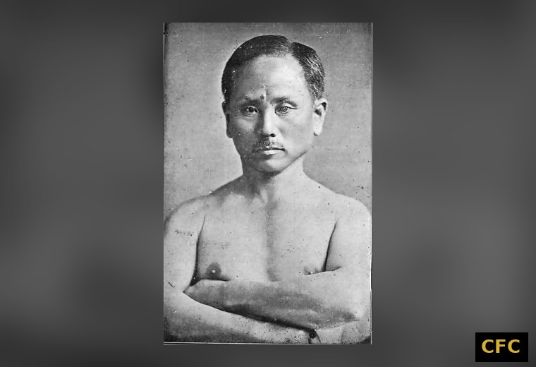 Historische Aufnahme von Gichin Funakoshi, dem Begründer des modernen Karate