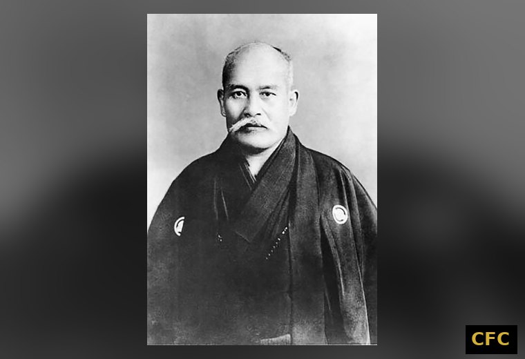 Historische Aufnahme von Morihei Ueshiba, dem Begründer des Aikido