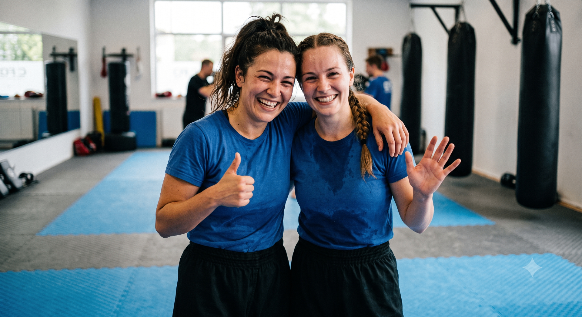 Frauengruppe beim Selbstverteidigungstraining bei CFC in Villach
