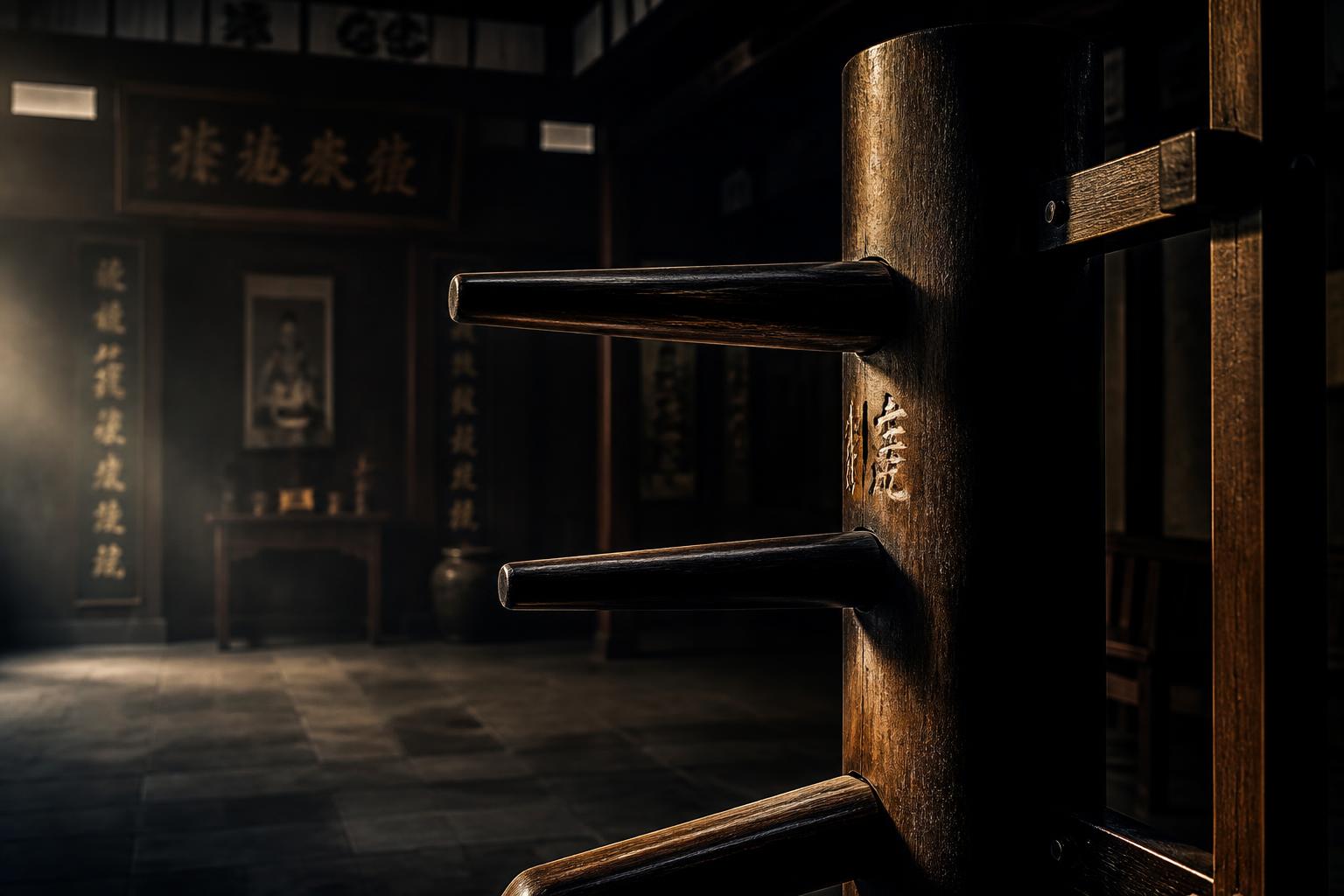 Wing Chun Training an der Holzpuppe bei CFC in Villach